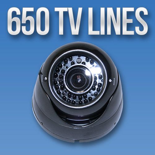 650 TV Sony CCD CCTV Camera Infrared IR Dome Varifocal
