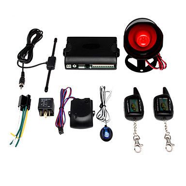 Way LCD Car Alarm System 3000M Super Remote Distance Anti Hijack