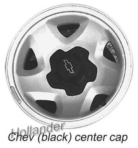 94 95 96 97 S10 Pickup Wheel 4x2 15x7 Alum 5 Slot