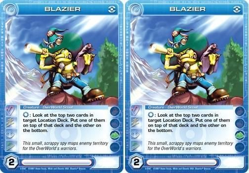 2X CDP 003 Blazier Chaotic Super RARE Foil Card Code Random Stats Dawn