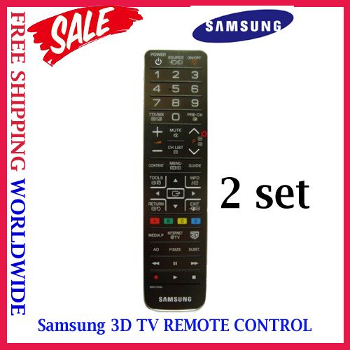 GENUINE BN59 01054A Samsung 3D SMART TV Remote Control LCD LED 2 SET