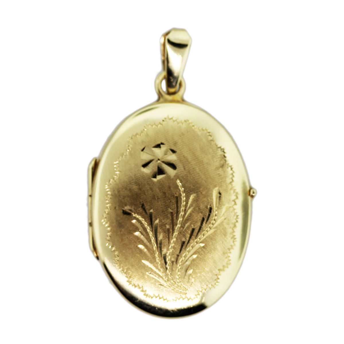 Vintage 14k Yellow Gold Locket