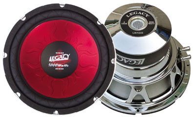 New Legacy LW1549 15 1500W Car Audio Subwoofer Sub 1500 Watt