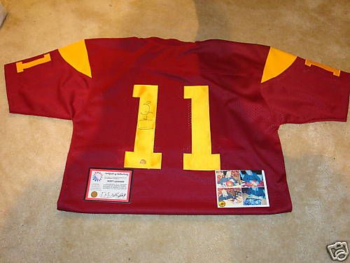 MATT LEINART USC TROJANS HEISMAN TROPHY WINNER SIGNED JERSEY W