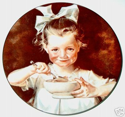 Cornflake Girl J C Leyendecker Royalwood China 1977