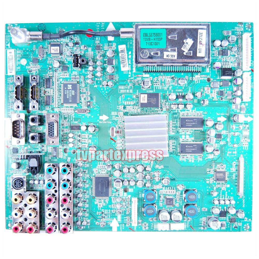 LG TV 32LC4D UA Main Board EAX35607007 0 LA73E