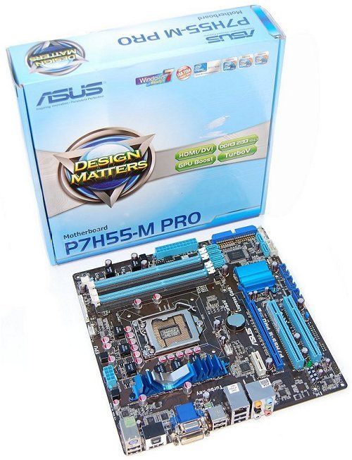 ASUSTeK Computer P7H55 M Pro LGA 1156 Intel Motherboard