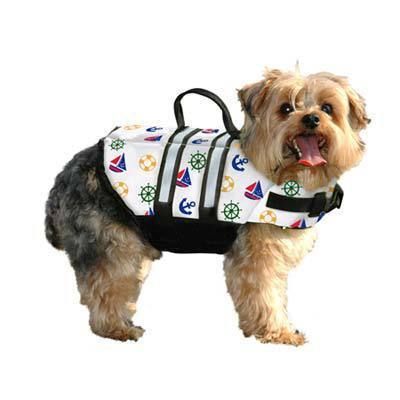 Dog Life Jacket Extra Small Nautical 7 15 Lbs