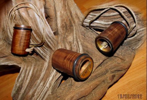 Tube Call Turkey Call Walnut with Brass Lining