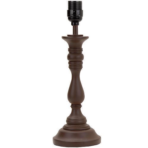 Little Boutique Espresso Spindle Lamp Base ZCL