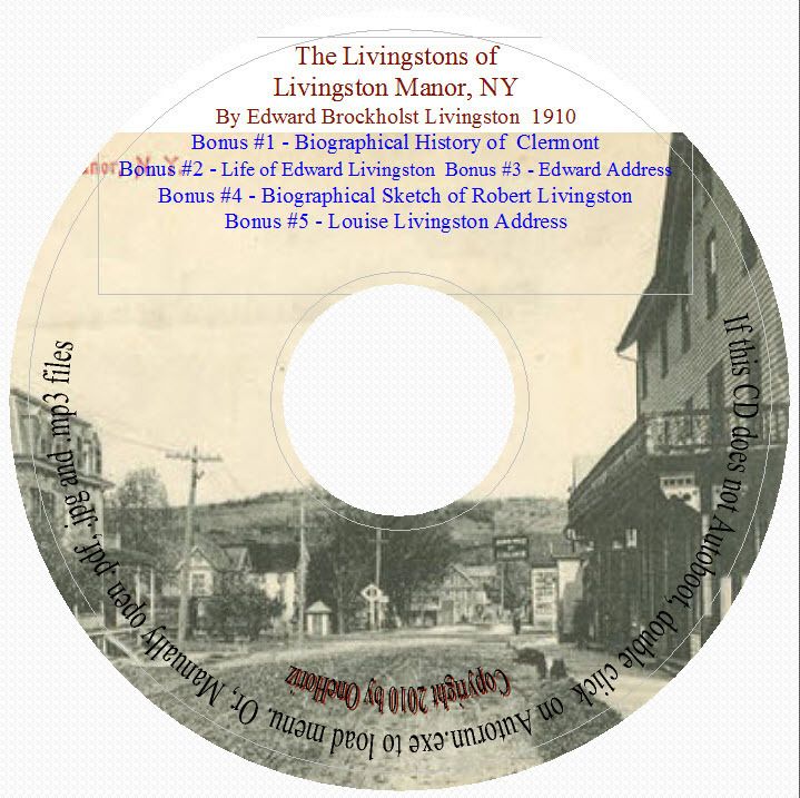 The Livingstons of Livingston Manor New York History and Genealogy