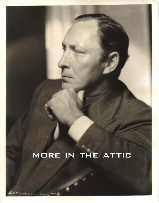 Universal Horror Star Lionel Atwill Hollywood Portrait Still 1