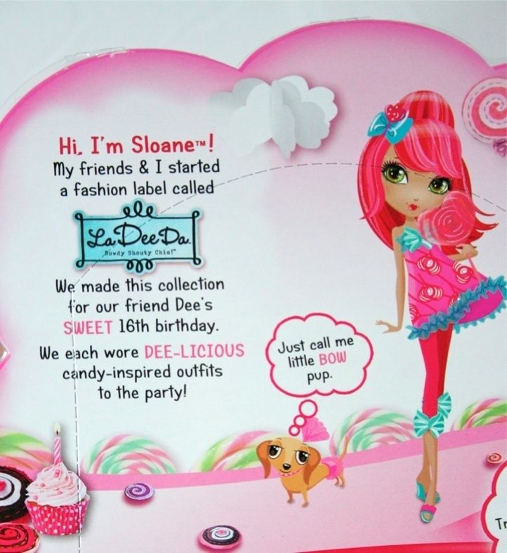 La Dee Da Sweet Party Lollipop Swirl Sloane Doll