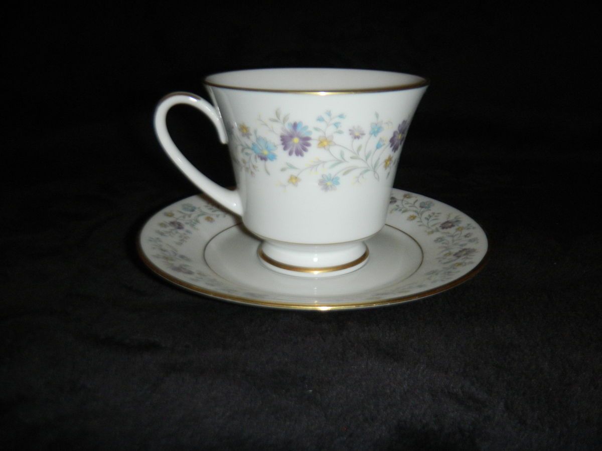 Vintage Noritake Longwood 2485 Bone China Cup Saucer