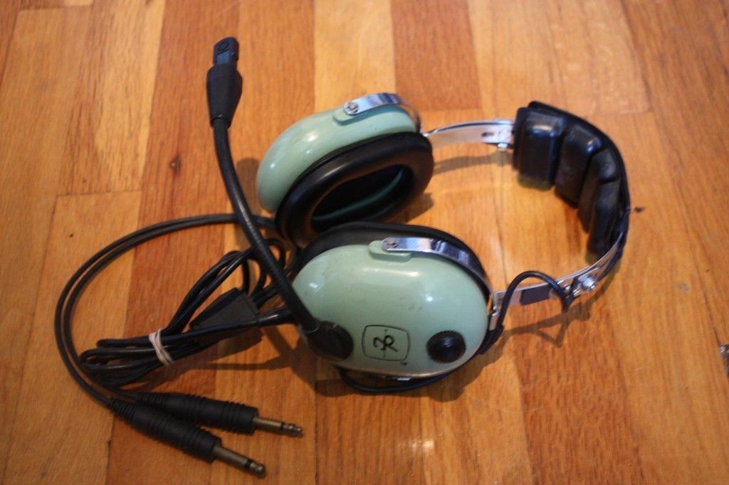 Aviation Headset H10 20 David Clark Company Pilot Stereo M 7A