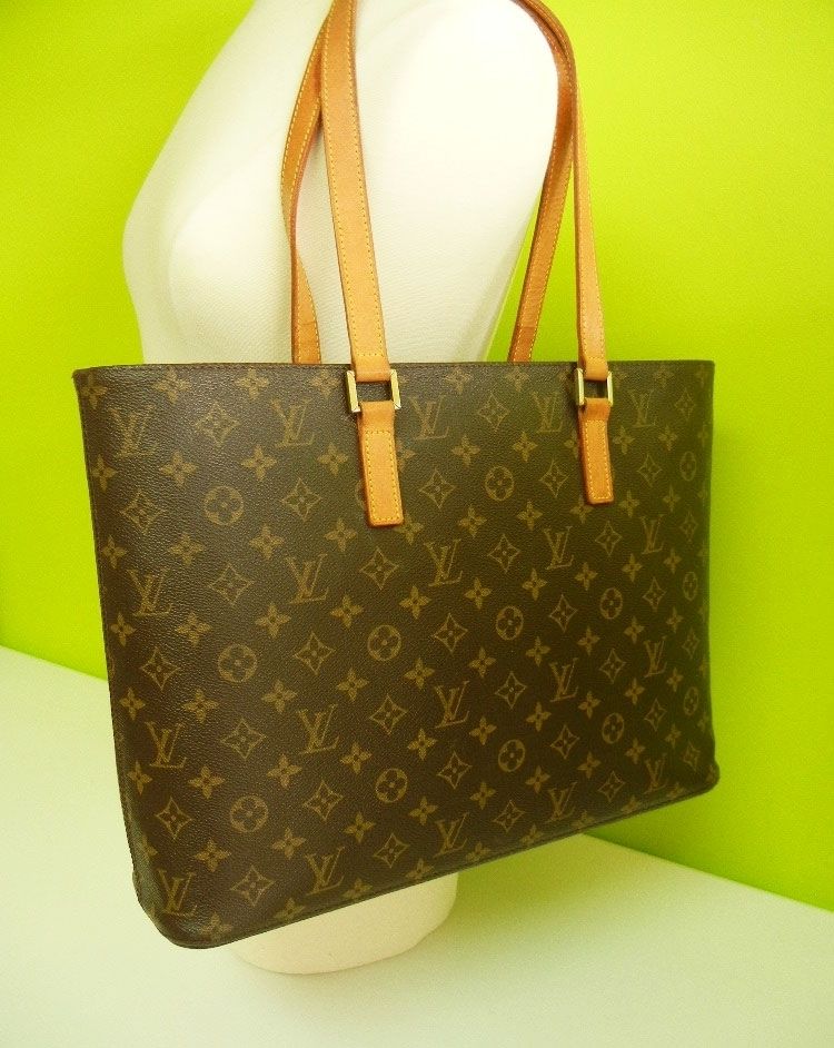 LOUIS VUITTON Monogram LUCO LV Tote Shoulder Bag Authentic purse