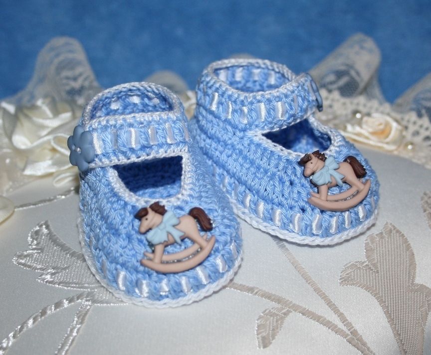 Luxurious Crochet Booties for Reborn Baby Doll