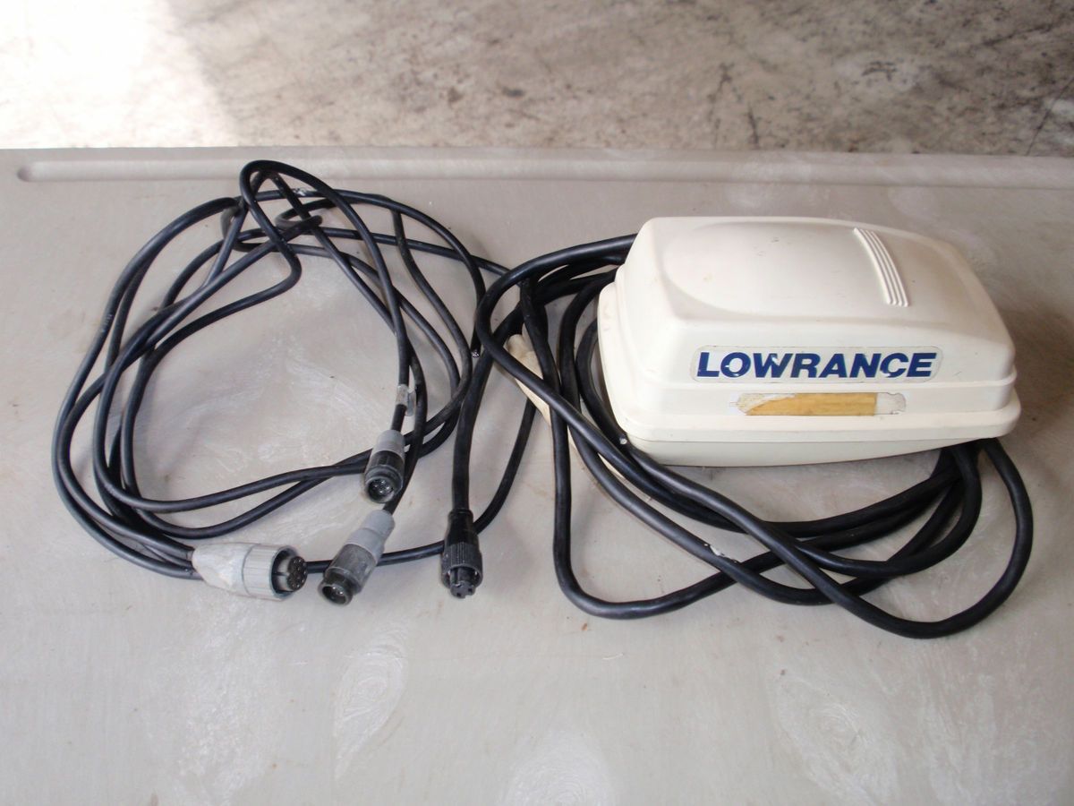 Lowrance LMS 350A GPS Antenna with Harness
