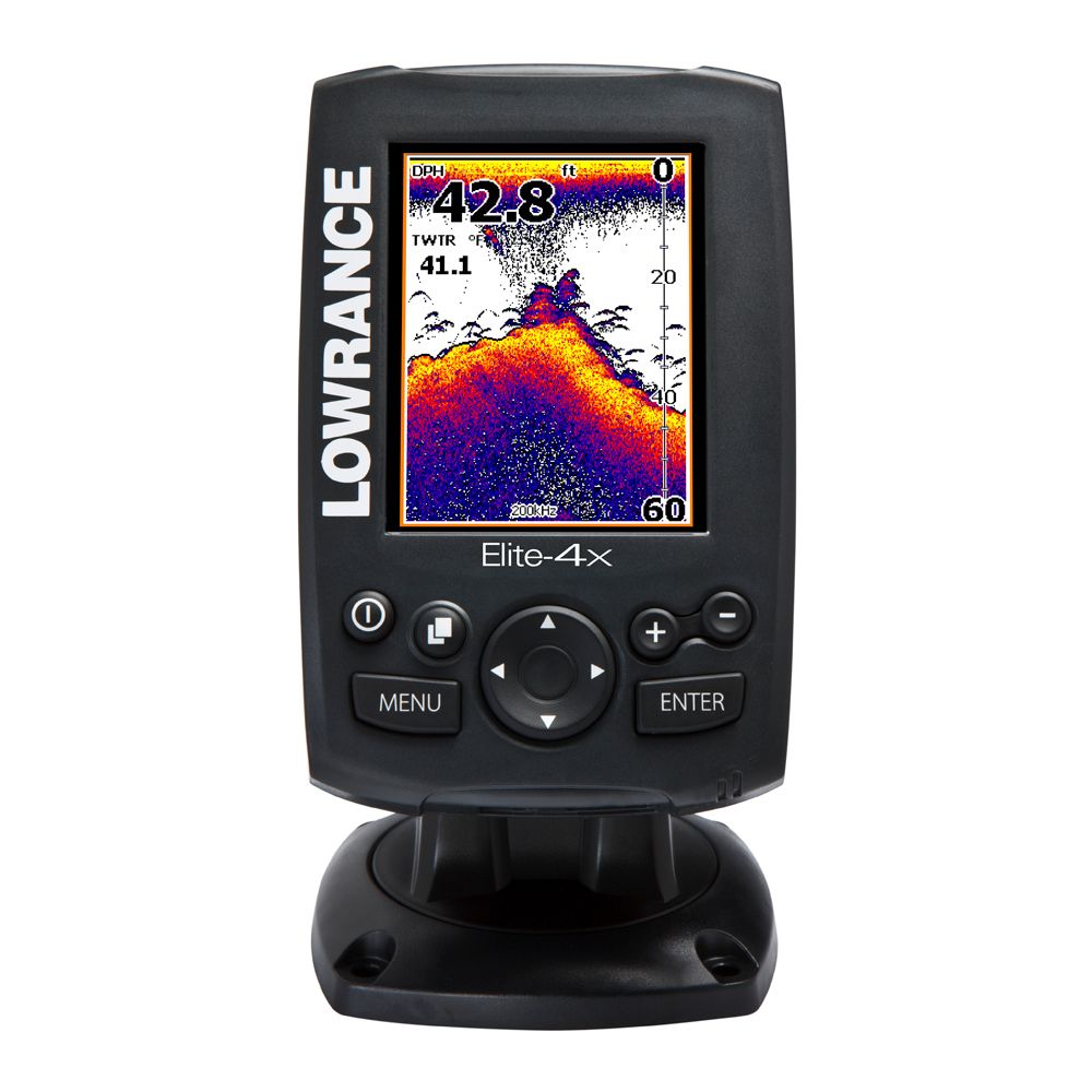 Lowrance Elite 4X Fishfinder 83 200 kHz TM Transducer