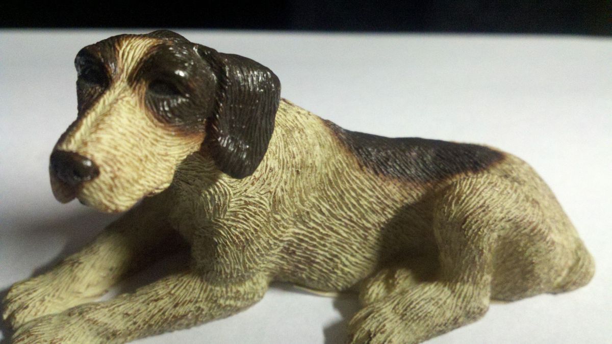 German Shorthair Pointer Mini Collectible Figurine 3 1 2 Long New