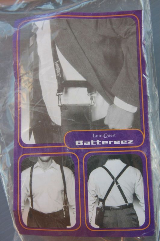 LumiQuest Battereez LQ 120 Battery Suspender Strap New