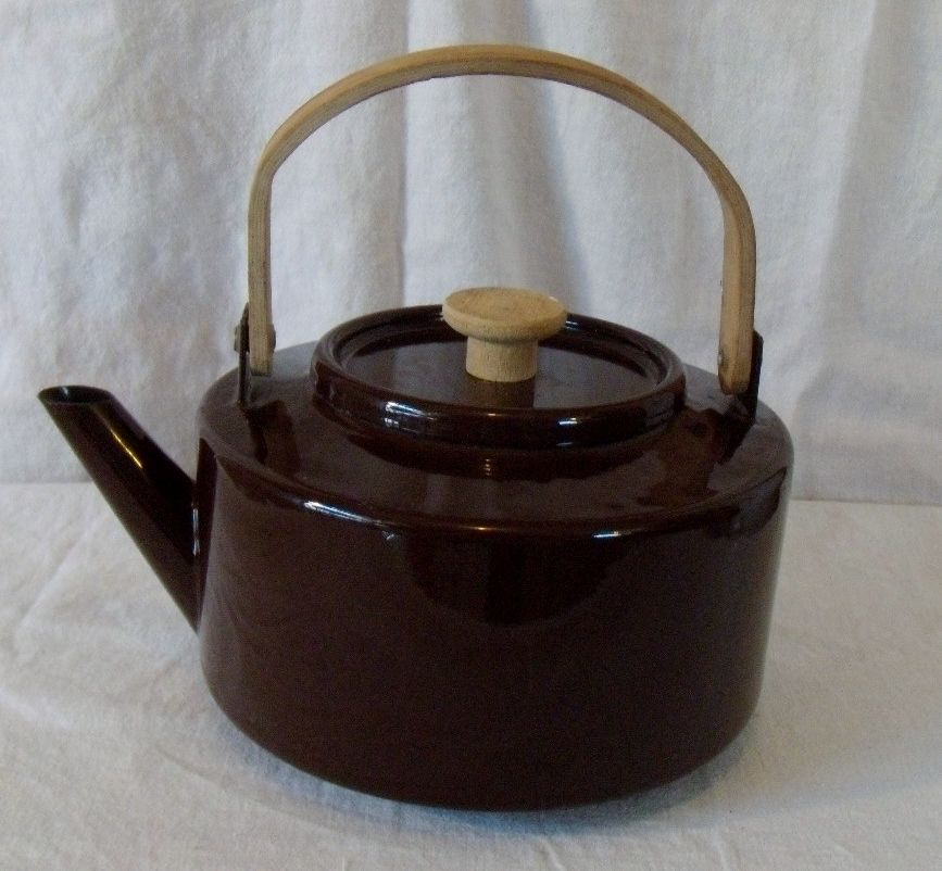 Copco Kettle / Tea Kettle / Red Enamel / Michael Lax / 117 / 