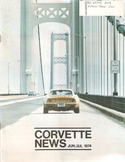 1974 Corvette Newsjohn Greenwood Mackinac Island Mackinaw City