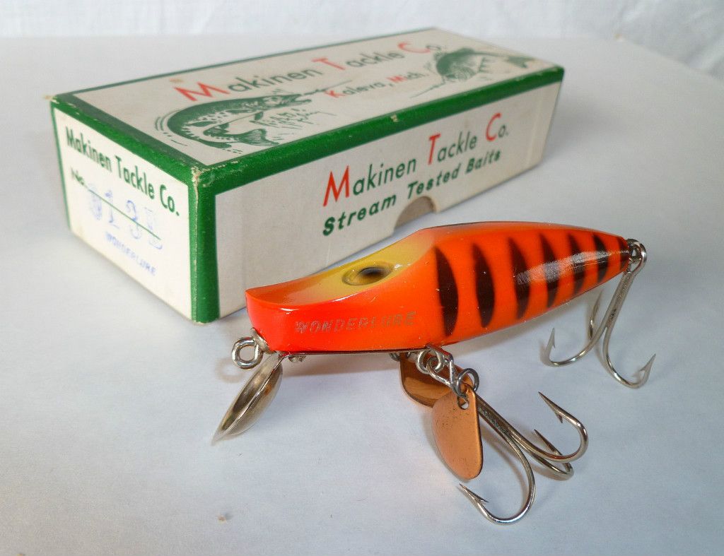 Makinen 013D Wonderlure w Box Vintage Lure