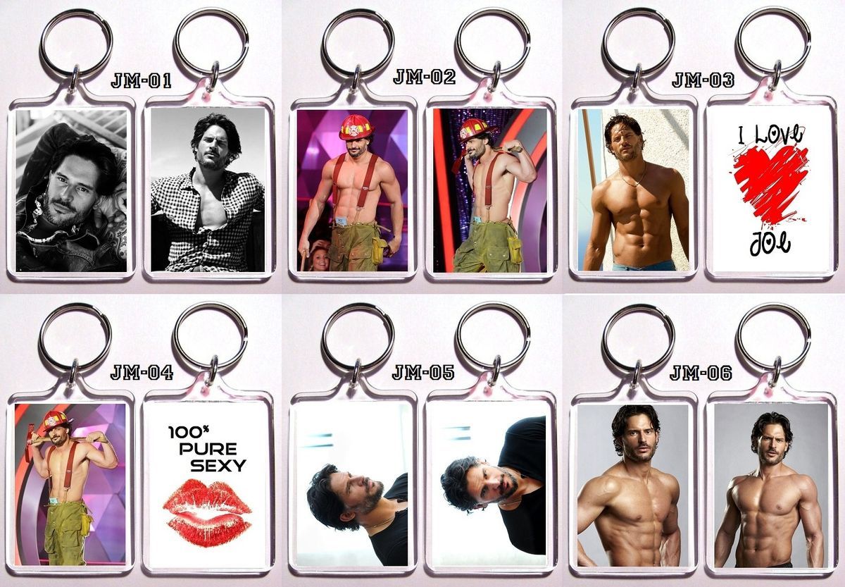 Joe Manganiello of Magic Mike True Blood Keychain 6 Designs to Choose