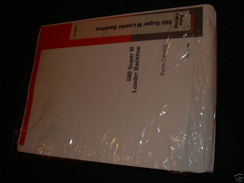 Case 580 M Backhoe Loader Parts Catalog Manual Book
