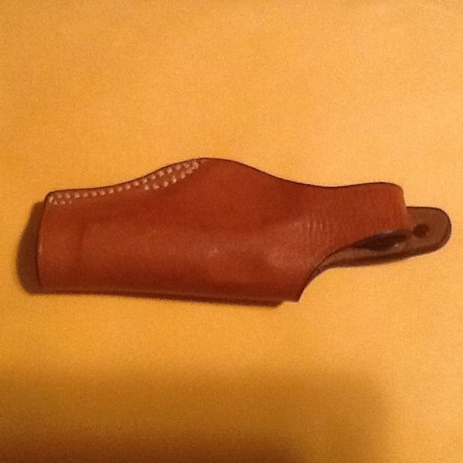 Safariland 8 Leather Holster Thumb Break