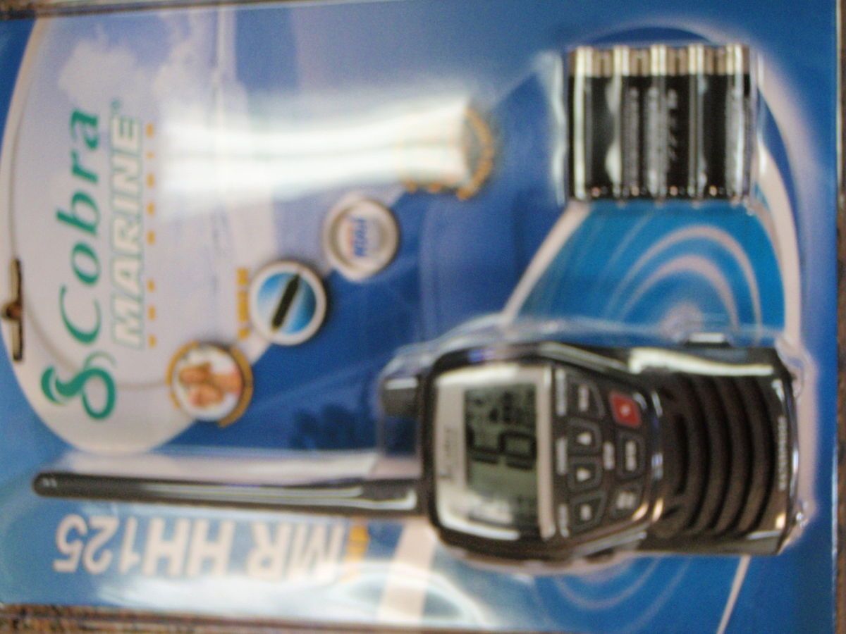 HANDHELD COBRA MARINE 143 MRHH125 WATERPROOF MARINE MARINE ELECTRONICS