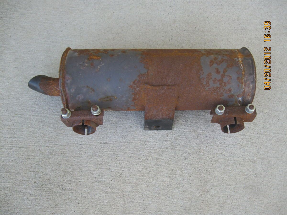 John Deere 317 Muffler with A Kohler KT17QS