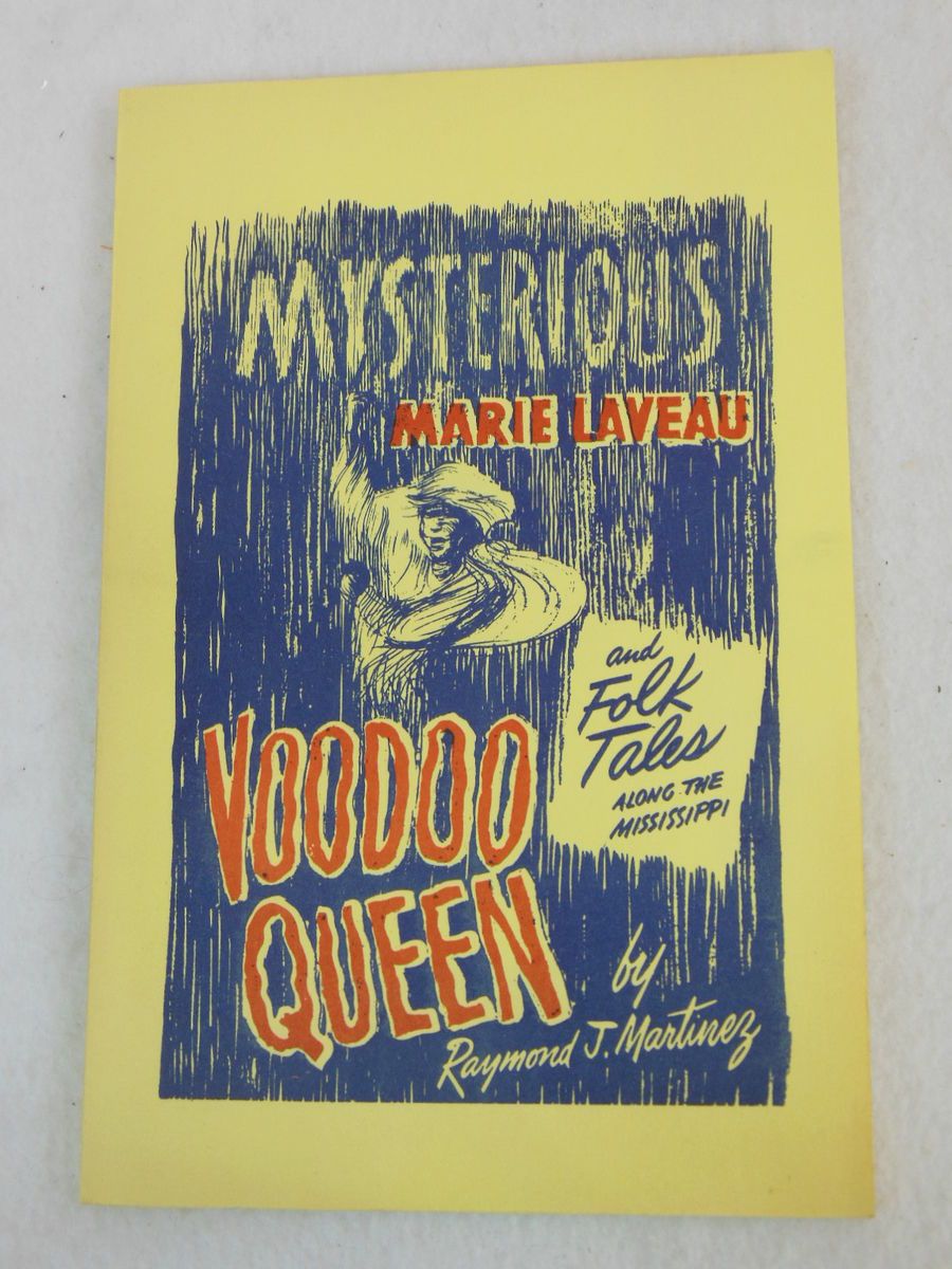 Martinez Mysterious Marie Laveau Voodoo Queen Folk Tales 1983