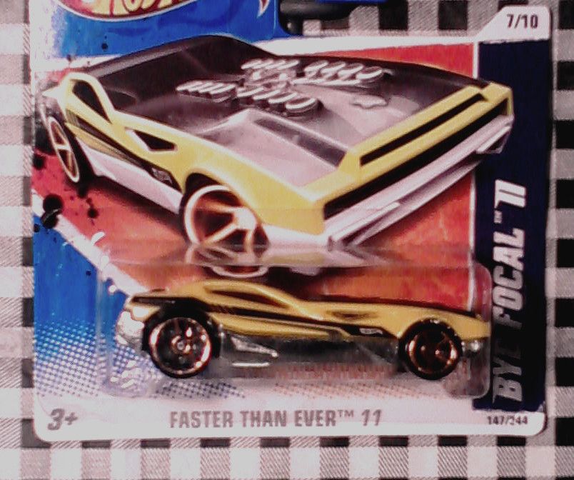 Hot Wheels 2011 Bye Focal ll 2 Faster Than Ever HW 11 