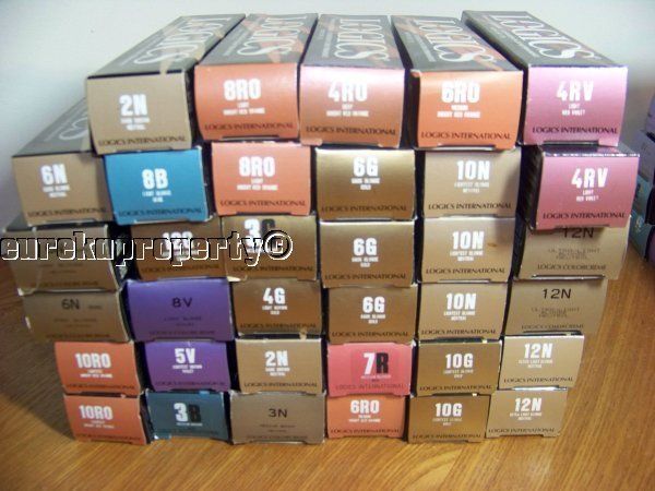 Lot of 35 Matrix Logics Colorcreme Permanent Hair Color