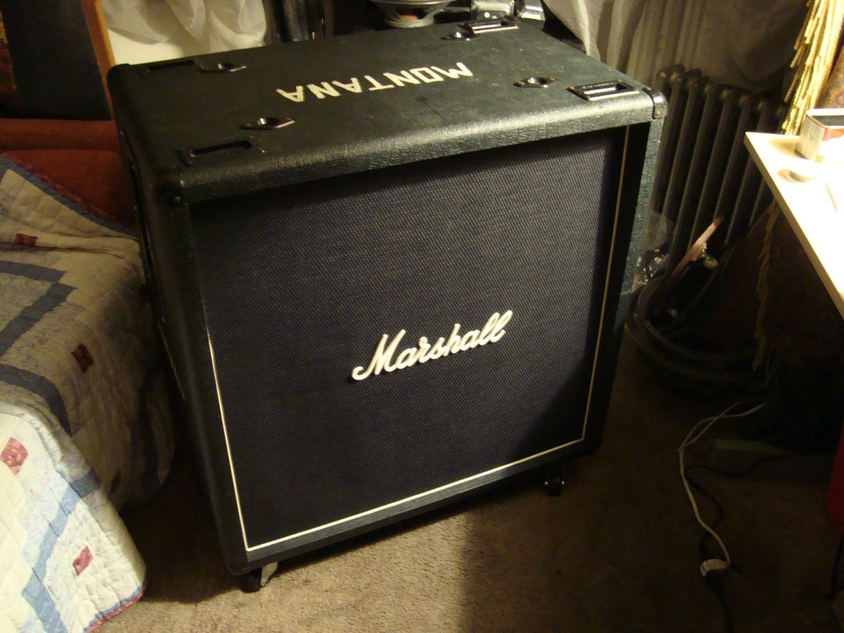 Empty Marshall 4x12 JCM 800