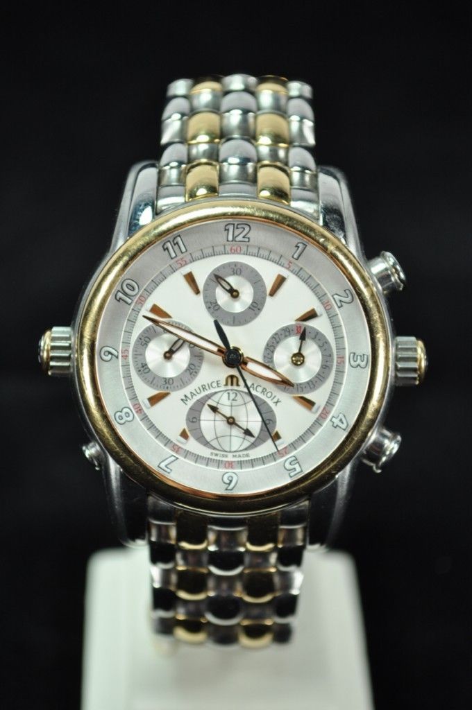 Maurice Lacroix Masterpiece Chrono Globe MP 6398 REDUCED PRICE MINT