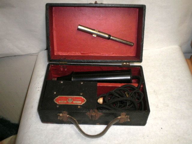 vintage Master Electric Quack Violet Ray Electric Shock Machine Estate