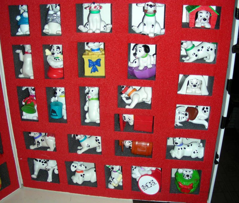 101 Dalmatians McDonalds Complete Set of Dogs w Case