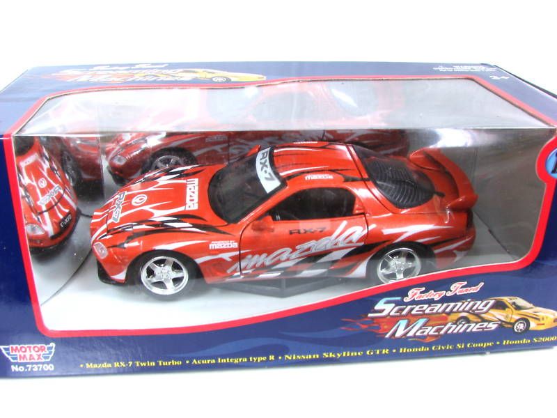 Motormax Mazda RX 7 Twin Turbo 1 24 Diecast