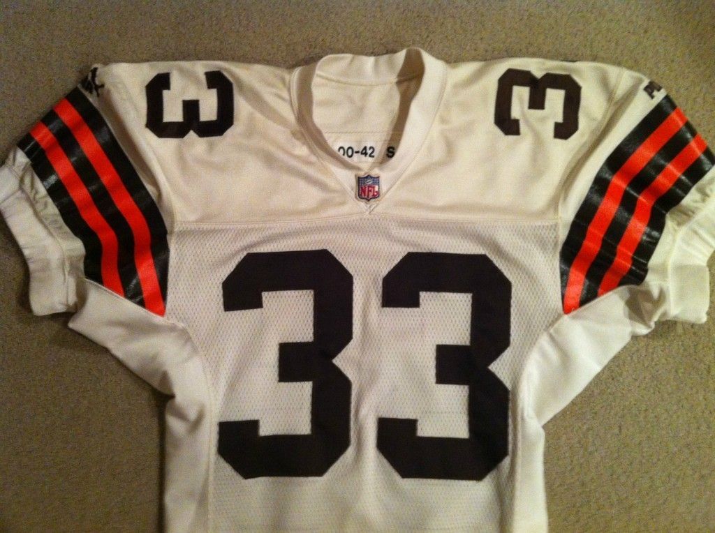 Browns Game Used Jersey Skill Cut Daylon McCutcheon Puma USC