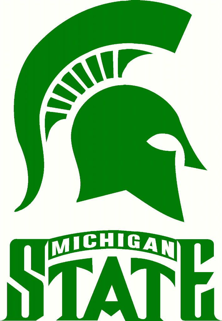 Michigan State Cornhole Decals