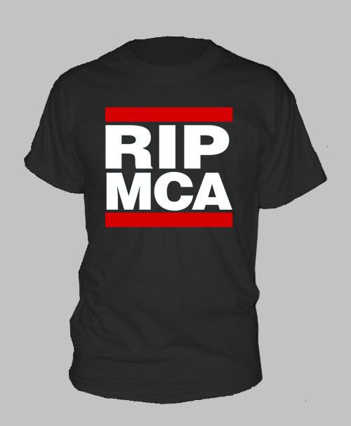 Rip MCA T Shirt Beastie Yauch Hip Hop Rap Boys Adam All Sizes and