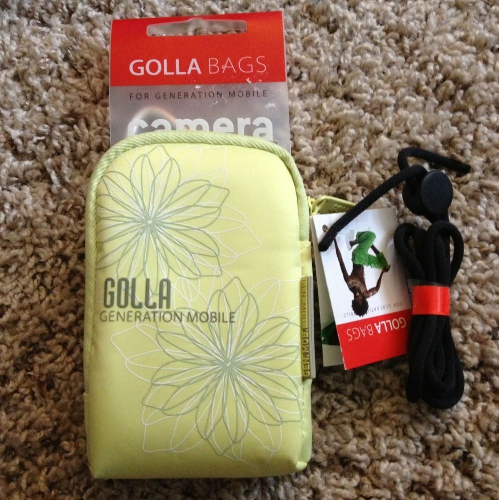 Golla G984 Digital Camera Bag Spring Light Lime New