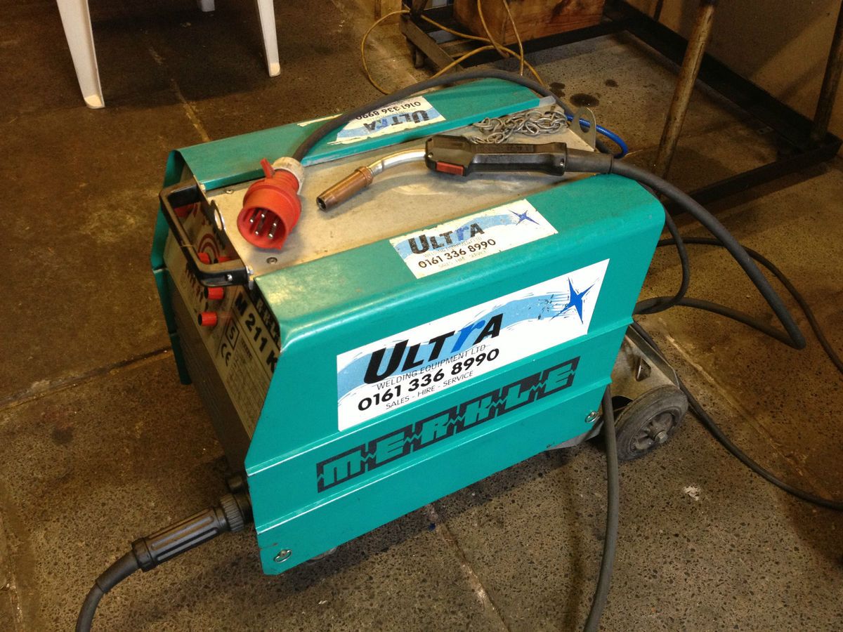 Merkle M211K M 211 K Garage MIG Welding Machine A1 Condition Welder 3