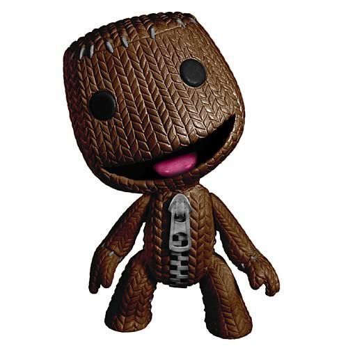 NIP 2011 Mezco Toyz Little Big Planet 9 Sackboy Action Figure