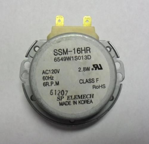 SSM 16hr Microwave Turntable Tray Motor 6549W1S013D