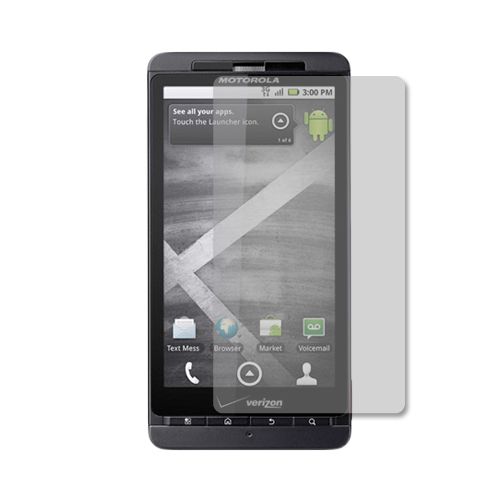 Clear Screen Protector Motorola Droid x X2 Milestone