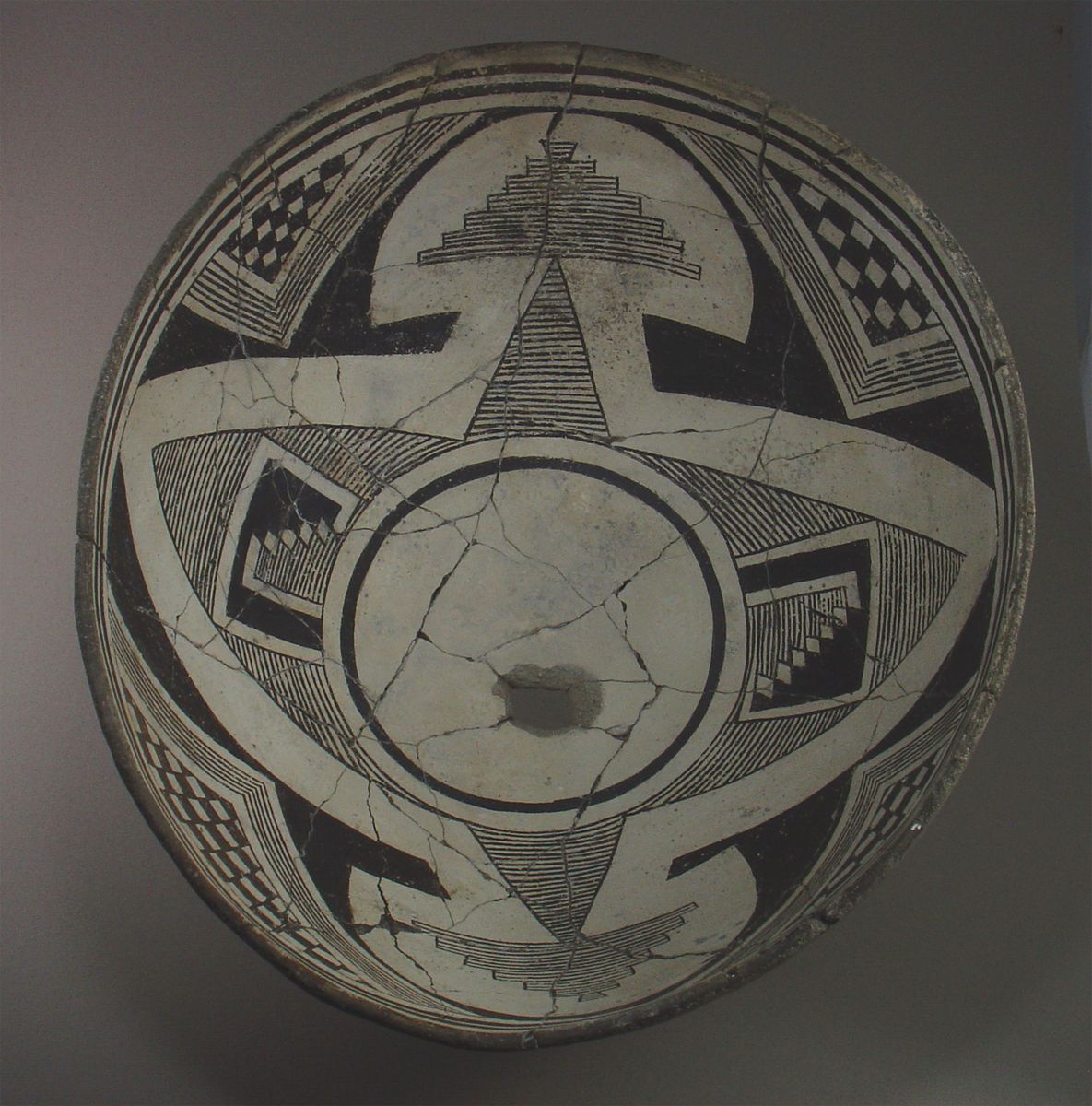 Mimbres Geometric Bowl